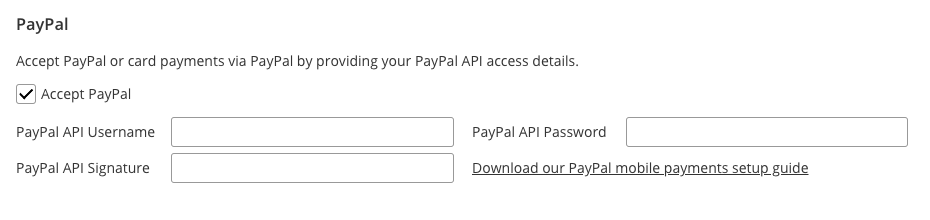 Adding your Paypal – AppInstitute